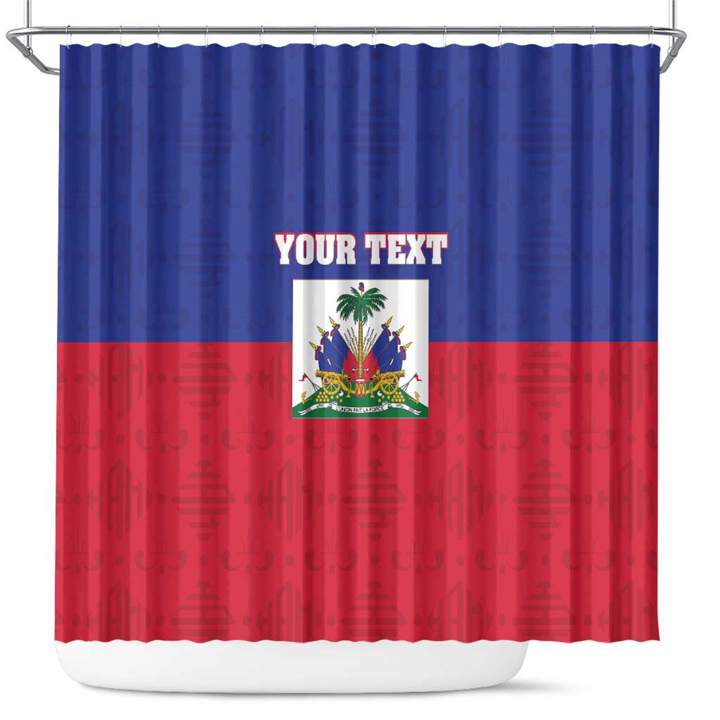 Afro Pride of Haiti Football Shower Curtain Return to the World Stage - African Pride
