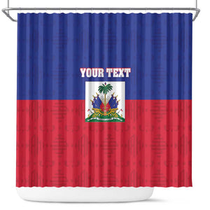 Afro Pride of Haiti Football Shower Curtain Return to the World Stage - African Pride