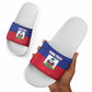 Custom Haiti Football Slide Sandals Les Grenadiers 2026 Back to the World Cup