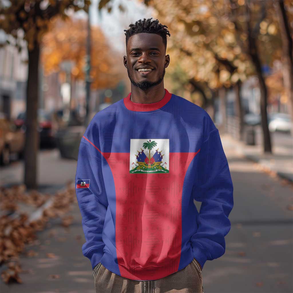 Afro Pride of Haiti Football Sweatshirt Return to the World Stage - African Pride