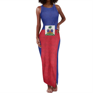 Afro Pride of Haiti Football Tank Maxi Dress Return to the World Stage - African Pride