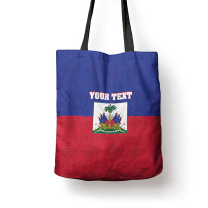 Custom Haiti Football Tote Bag Les Grenadiers 2026 Back to the World Cup