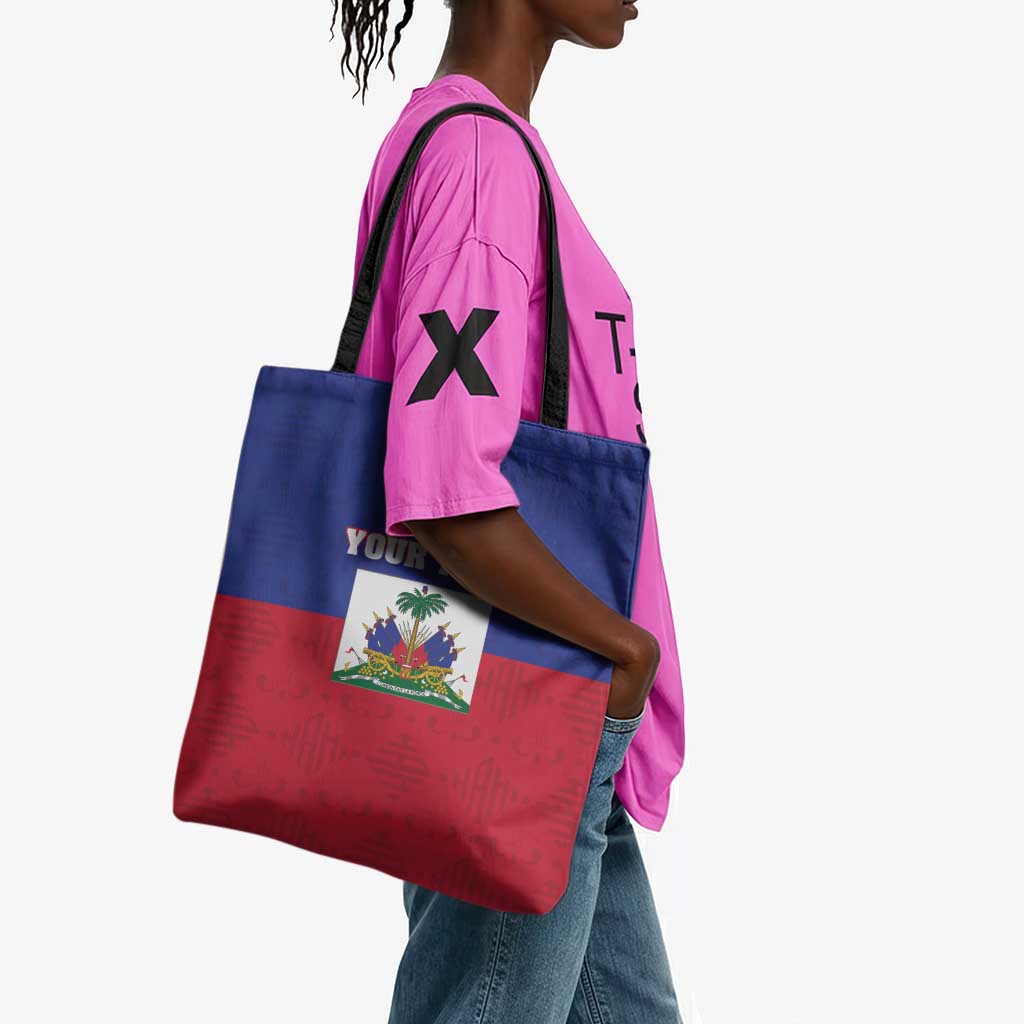 Custom Haiti Football Tote Bag Les Grenadiers 2026 Back to the World Cup