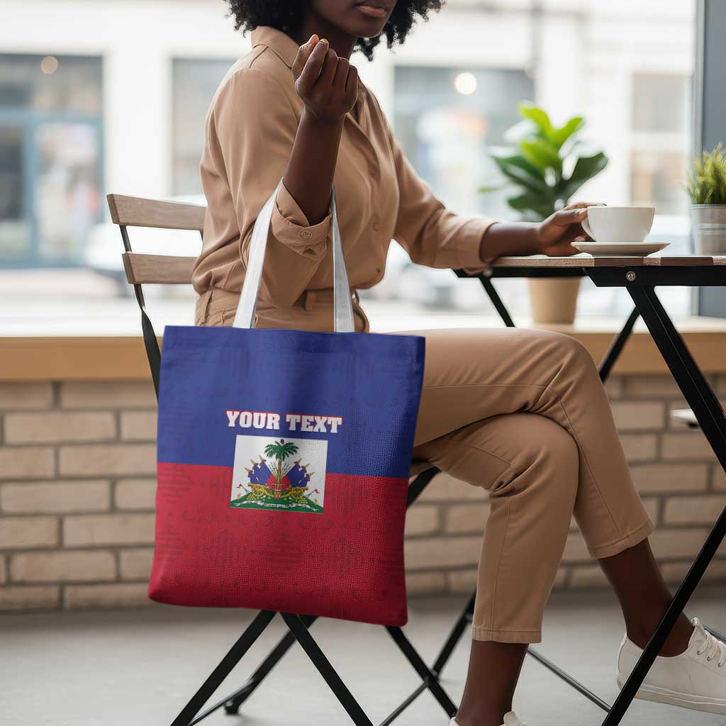 Custom Haiti Football Tote Bag Les Grenadiers 2026 Back to the World Cup