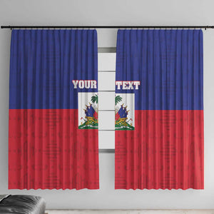 Afro Pride of Haiti Football Window Curtain Return to the World Stage - African Pride