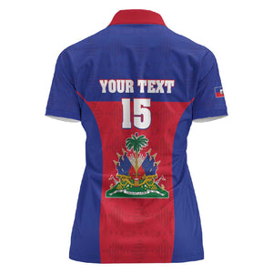 Afro Pride of Haiti Football Women Polo Shirt Return to the World Stage - African Pride