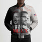 Martin Luther King And Malcolm X Bomber Puffer Jacket Two Minds One Movement