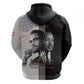 Civil Rights Legends Hoodie Martin Luther King And Malcolm X - African Pride