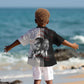 Civil Rights Legends Kid Hawaiian Shirt Martin Luther King And Malcolm X - African Pride