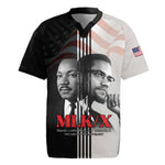 Civil Rights Legends Rugby Jersey Martin Luther King And Malcolm X - African Pride