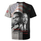 Civil Rights Legends Rugby Jersey Martin Luther King And Malcolm X - African Pride