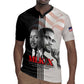 Civil Rights Legends Rugby Jersey Martin Luther King And Malcolm X - African Pride