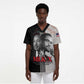 Civil Rights Legends Scrub Top Martin Luther King And Malcolm X - African Pride