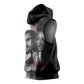 Civil Rights Legends Sleeveless Hoodie Martin Luther King And Malcolm X - African Pride