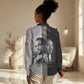 Civil Rights Legends Women Casual Shirt Martin Luther King And Malcolm X - African Pride