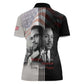 Civil Rights Legends Women Polo Shirt Martin Luther King And Malcolm X - African Pride
