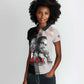 Civil Rights Legends Women Polo Shirt Martin Luther King And Malcolm X - African Pride
