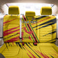 Custom Zimbabwe Football Back Car Seat Cover Grunge Style