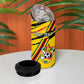Custom Zimbabwe Football 4 in 1 Can Cooler Tumbler Grunge Style