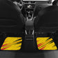Custom Zimbabwe Football Car Mats Grunge Style