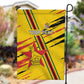 Custom Zimbabwe Football Garden Flag Grunge Style