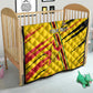 Custom Zimbabwe Football Quilt Grunge Style