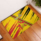 Custom Zimbabwe Football Rubber Doormat Grunge Style
