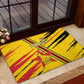 Custom Zimbabwe Football Rubber Doormat Grunge Style
