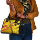 Custom Zimbabwe Football Shoulder Handbag Grunge Style