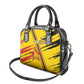 Custom Zimbabwe Football Shoulder Handbag Grunge Style