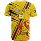 Custom Zimbabwe Football T shirt Grunge Style
