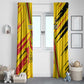 Custom Zimbabwe Football Window Curtain Grunge Style