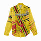 Custom Zimbabwe Football Women Casual Shirt Grunge Style LT15