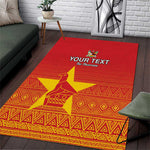 Custom Zimbabwe Cricket Area Rug Go Champions