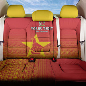 Custom Zimbabwe Cricket Back Car Seat Cover Go Champions