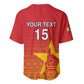 Custom Zimbabwe Cricket Baseball Jersey Go Champions