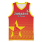 Custom Zimbabwe Cricket Basketball Jersey Go Champions LT15