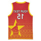 Custom Zimbabwe Cricket Basketball Jersey Go Champions - African Pride