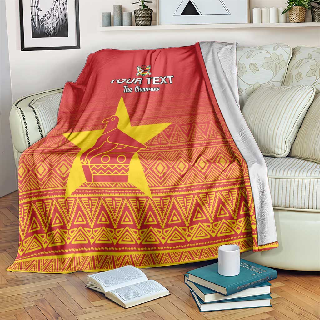 Custom Zimbabwe Cricket Blanket Go Champions