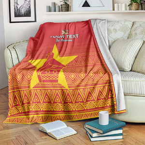 Custom Zimbabwe Cricket Blanket Go Champions
