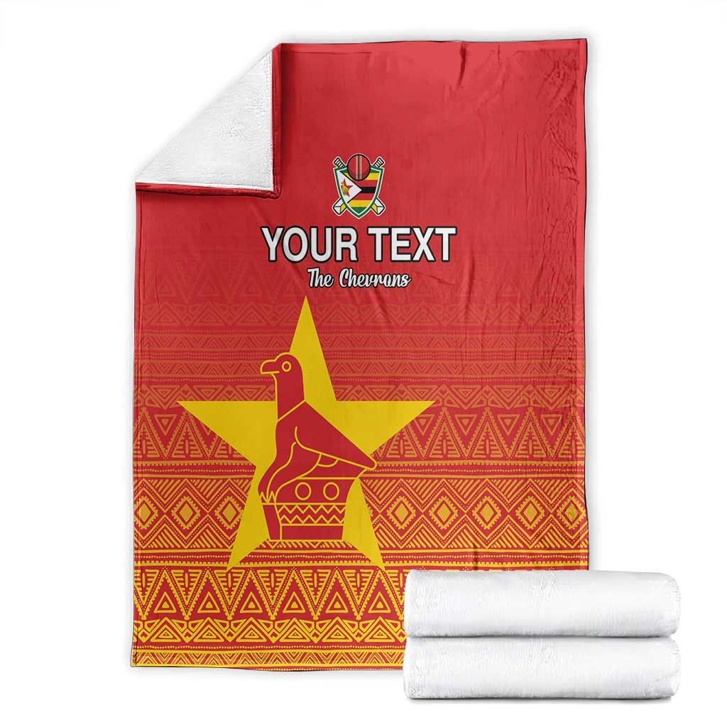 Custom Zimbabwe Cricket Blanket Go Champions