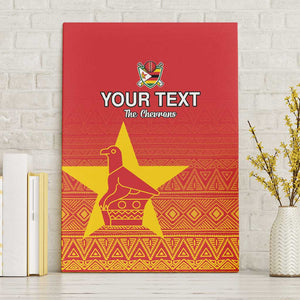 Custom Zimbabwe Cricket Canvas Wall Art Go Champions