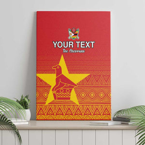 Custom Zimbabwe Cricket Canvas Wall Art Go Champions