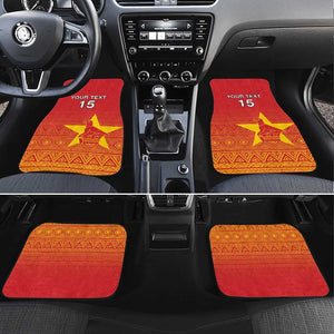 Custom Zimbabwe Cricket Car Mats Go Champions
