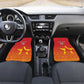 Custom Zimbabwe Cricket Car Mats Go Champions
