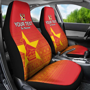 Custom Zimbabwe Cricket Car Seat Cover Go Champions