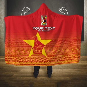 Custom Zimbabwe Cricket Hooded Blanket Go Champions