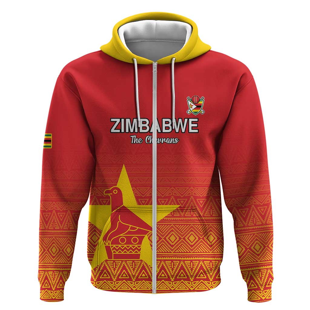 Custom Zimbabwe Cricket Hoodie Go Champions