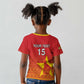 Custom Zimbabwe Cricket Kid T shirt Go Champions