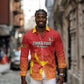 Custom Zimbabwe Cricket Long Sleeve Button Shirt Go Champions